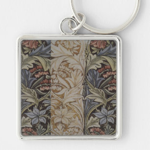 Porte-clés Tapisserie de Jacinthe de William Morris Botanique