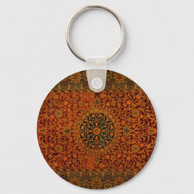 Porte-clés tapisserie william morris tapis tapis tapis (Recto)