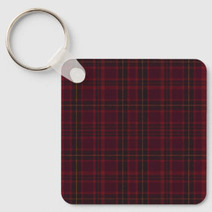 Porte-clés Tartan Bourgogne Élégant