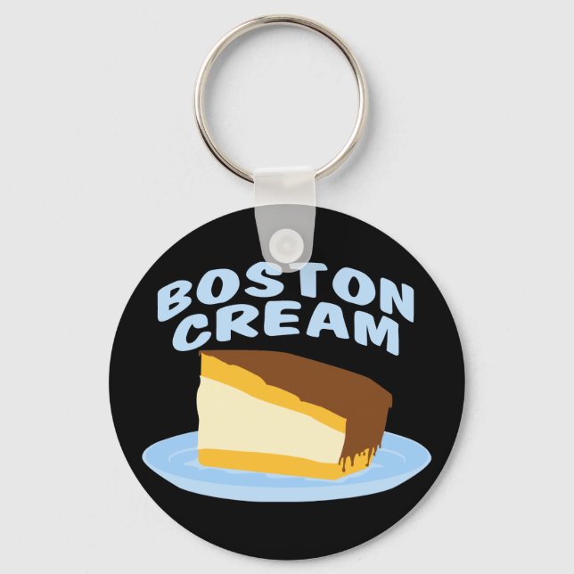 Porte-clés Tarte à la crème Boston (Recto)