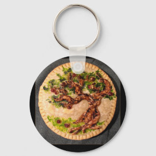 Porte-clés Tarte à la pomme