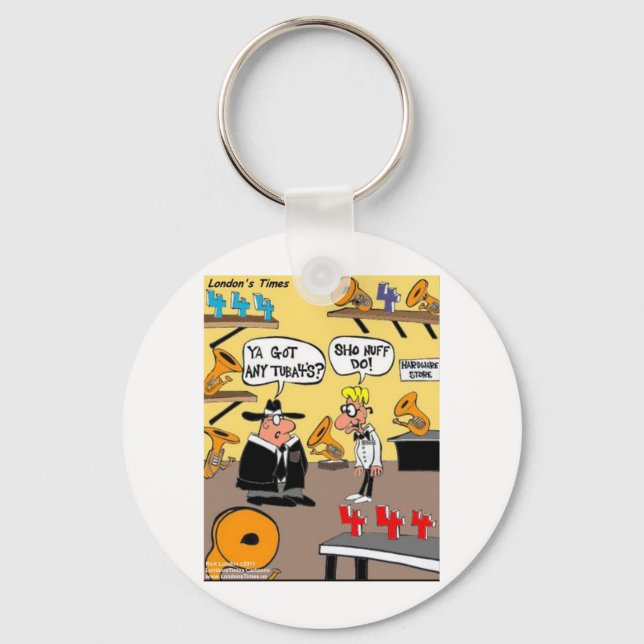 Porte-clés T'as des Tuba 4 ? Funny Tuba Cartes Cadeaux Tee -  (Recto)