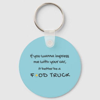 Porte-clés Tasse de café avec citation drôle de camion de nou