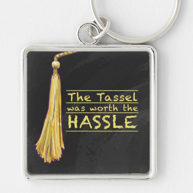Porte-clés Tassel Hassle Gold (Devant)