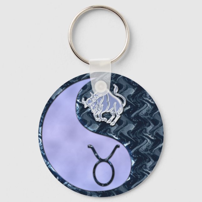 Porte-clés Taurus Yin Yang (Recto)