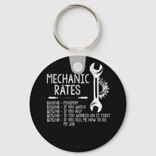 Porte-clés Taux mécaniques Mécanique Funny Cadeau