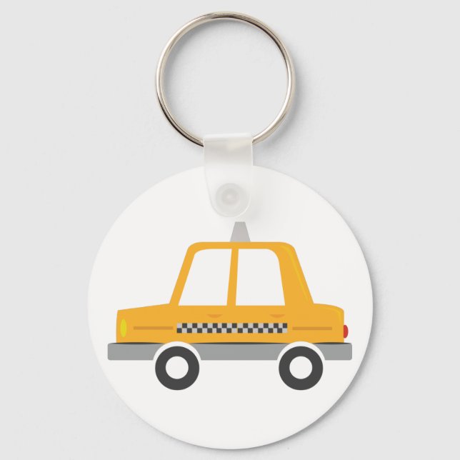 Porte-clés Taxi Cab (Recto)