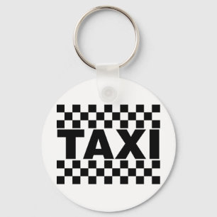 Porte-clés Taxi ~ Taxi Cab ~ Voiture À Louer