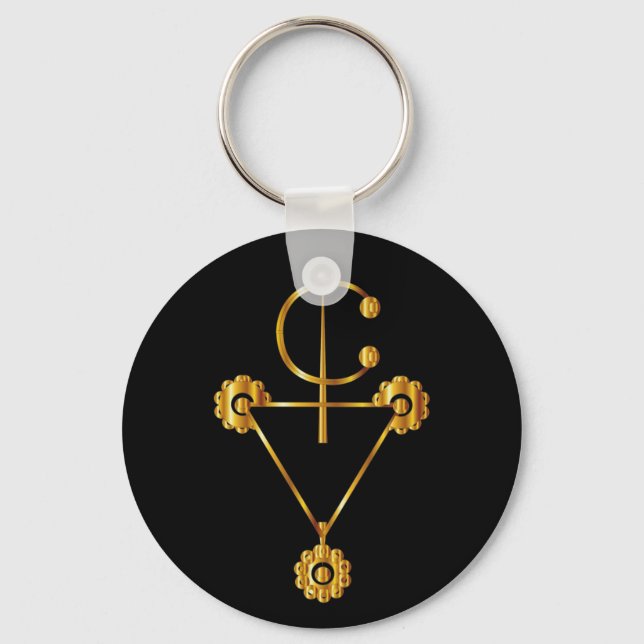Porte-clés Tazerzit Tardique Amazigh (Recto)