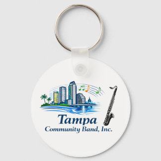 Porte-clés TCB Alto/Bass Clarinet Logo Keychain