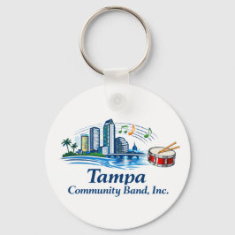 Porte-clés TCB Percussion Logo Keychain