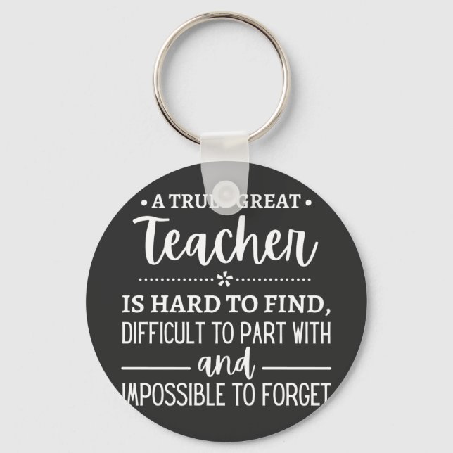 Porte-clés Teacher (Recto)