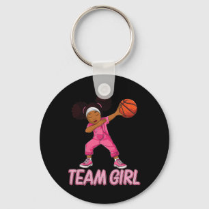 Porte-clés Team Girl Bysketbyll Bbyll Joueur