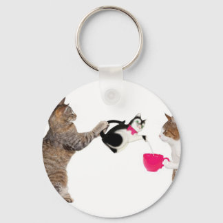 Porte-clés Teatime pour chats