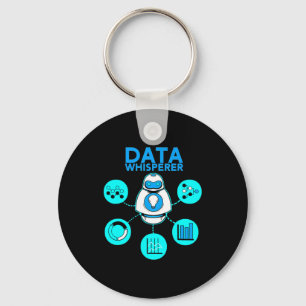 Porte-clés Technicien Data Whisperer Analyste Mis Logiciel