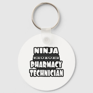 Porte-clés Technicien en pharmacie Ninja