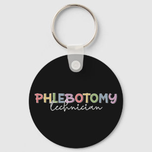 Porte-clés Technicien en pharmacie PBT Phlebotomie