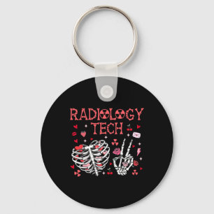 Porte-clés Technicien en radiologie Cage thoracique Squelette