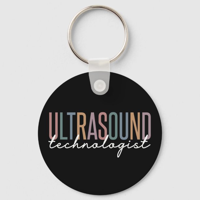 Porte-clés Technologue Ultrasound (Recto)