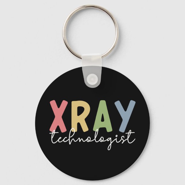 Porte-clés Technologue Xray Radiologie Technologie X Cadeaux (Recto)