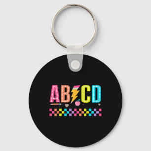 Porte-clés Tee Abcd Ck pour la rentrée