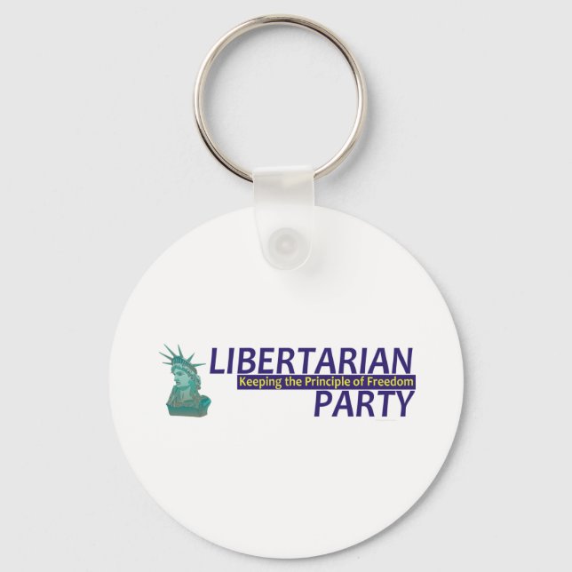 Porte-clés TEE Libertarien (Recto)