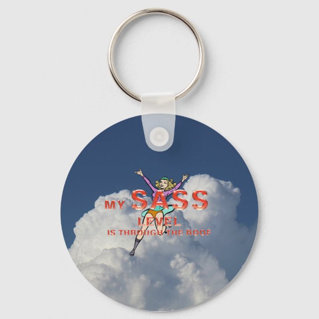 Porte-clés TEE My Sass Level (Recto)