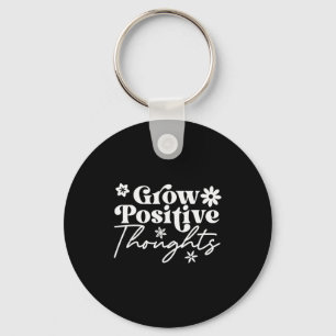 Porte-clés Tee-shirt avec citation motivationnelle pour culti
