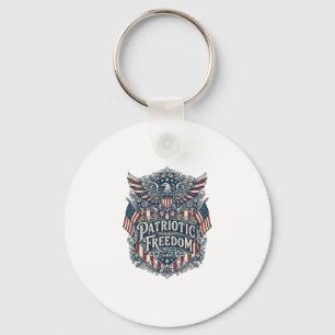 Porte-clés Tee-shirt graphique vectoriel floral occidental pa