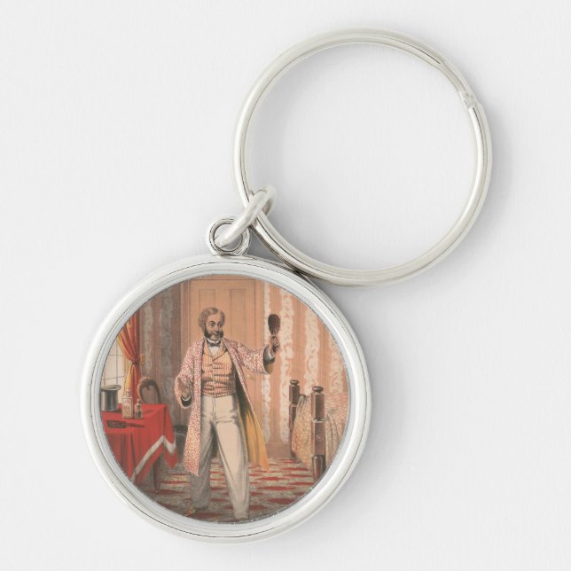 Porte-clés Teinture à cheveux Uphams, vers 1864 (Devant)