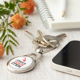 Porte-clés Téléchargez votre propre conception DIY personnali