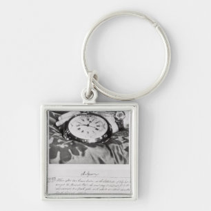 Porte-clés Télécopie du chronomètre de poche