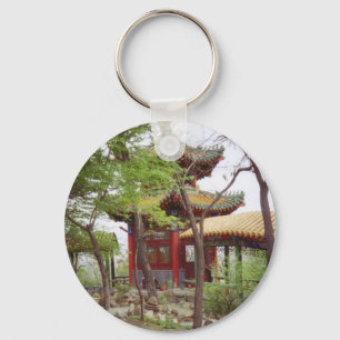 Porte-clés Temple de Gaozhan - Pavilion - Porte - clé