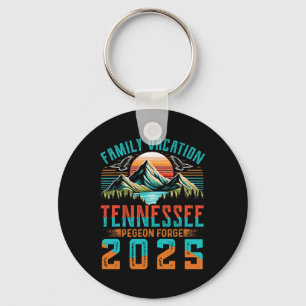 Porte-clés Tennessee Smoky Mountains Famille Vacation 2025 Co
