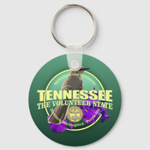 Porte-clés Tennessee State Bird & Flower