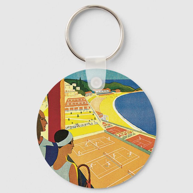 Porte-clés Tennis à Monte Carlo (Recto)