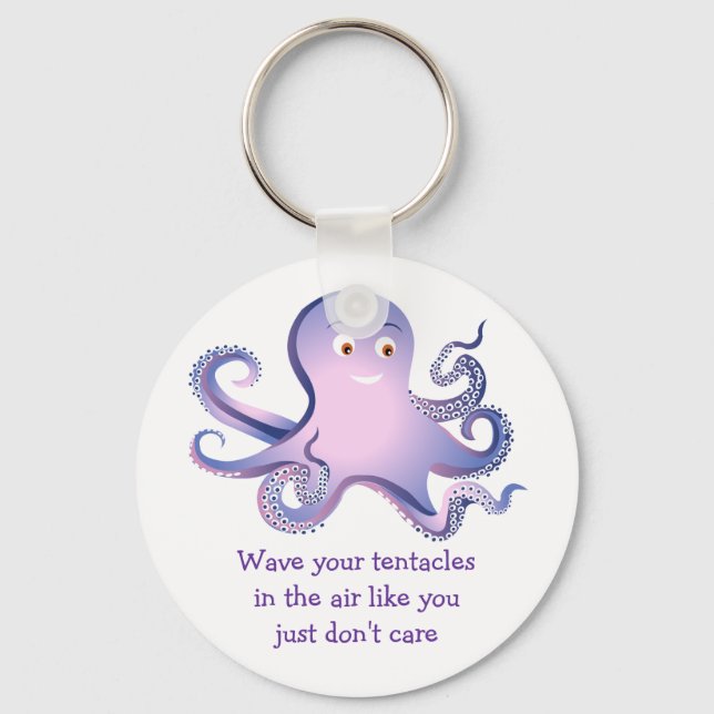Porte-clés Tentacles de pieuvre (Recto)
