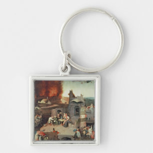 Porte-clés Tentation de saint Anthony, c.1500