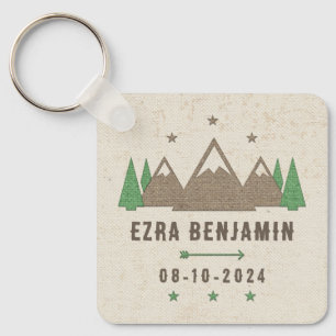 Porte-clés Tente Canvas Camping Bar Mitzvah Personnalisé Fave