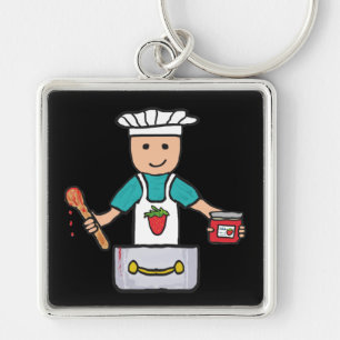 Porte-clés Tenue de Jam and Preserve