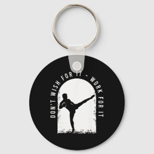 Porte-clés Tenue de kickboxing drôle pour un kickboxeur