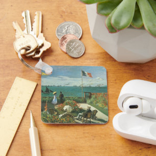 Porte-clés Terrasse au bord de la mer de Claude Monet