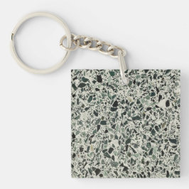 Porte-clés Terrazzo Vert Moderne