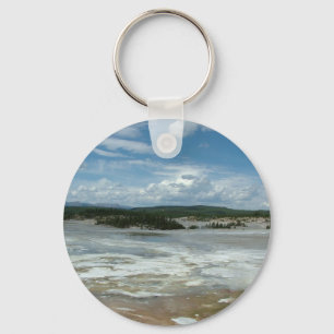 Porte-clés Terre chaude de Yellowstone, geyser