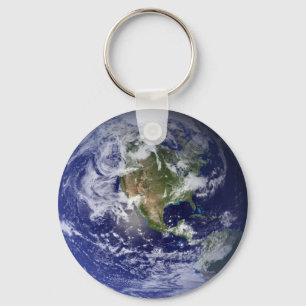 Porte-clés Terre Hémisphère occidental