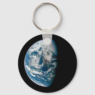 Porte-clés Terre Tirée De L'Appareil Spacecraft Apollo 13.