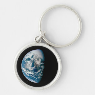 Porte-clés Terre Tirée De L'Appareil Spacecraft Apollo 13.