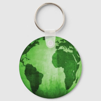 Porte-clés Terre verte