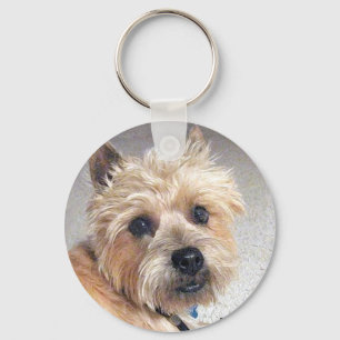 Porte-clés Terrier Cairn doré