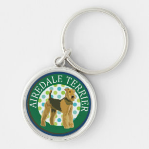 Porte-clés terrier d'Airedale